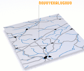 3d view of Novoye Kalugovo