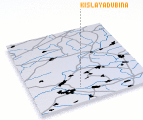 3d view of Kislaya Dubina