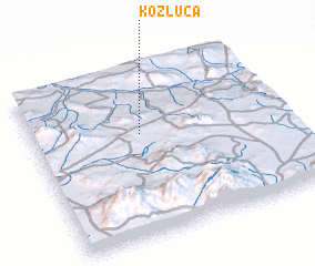 3d view of Kozluca