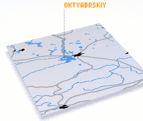 3d view of Oktyabr\