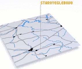 3d view of Staroye Glebovo