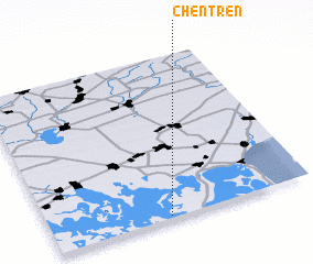 3d view of Chenʼ-Trenʼ