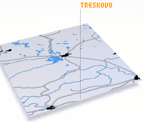 3d view of Treskovo