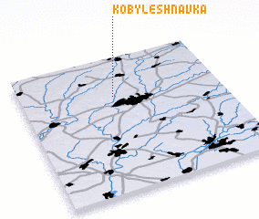 3d view of Kobyleshnavka