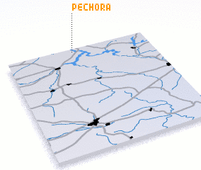 3d view of Pechora