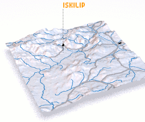 3d view of İskilip