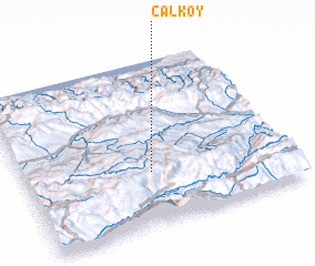 3d view of Çalköy