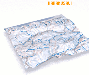 3d view of Karamusalı