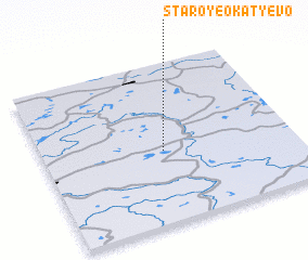 3d view of Staroye Okat\