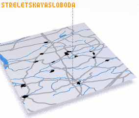 3d view of Streletskaya Sloboda