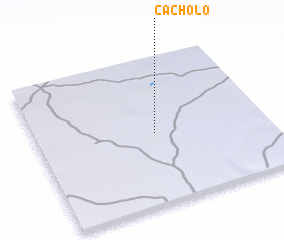 3d view of Cacholo