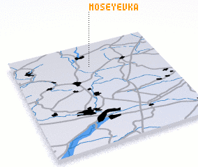 3d view of Moseyevka