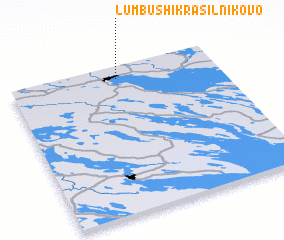 3d view of Lumbushi-Krasil\