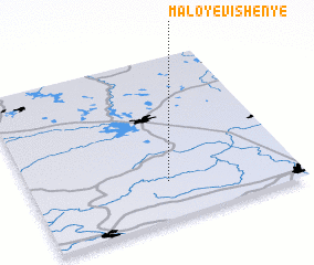 3d view of Maloye Vishen\