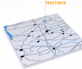 3d view of Trostnaya