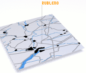 3d view of Rubleno