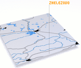 3d view of Zhelezovo