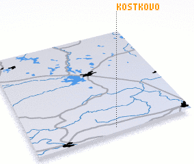 3d view of Kostkovo