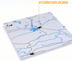 3d view of Vyshniy Volochëk