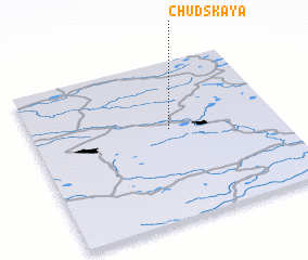 3d view of Chudskaya