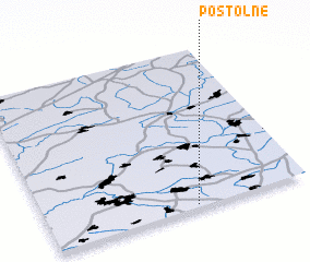 3d view of Postolʼne