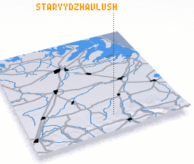 3d view of Staryy Dzhavlush