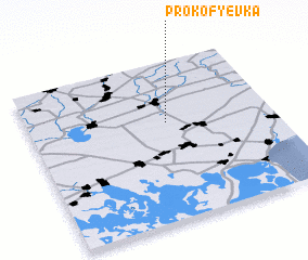 3d view of Prokofʼyevka