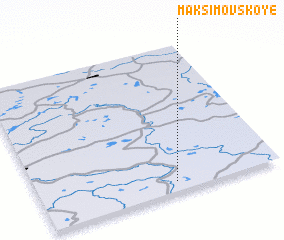 3d view of Maksimovskoye