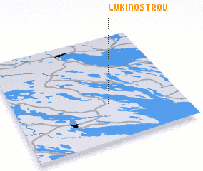 3d view of Lukin Ostrov