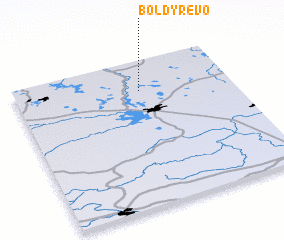 3d view of Boldyrevo