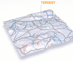 3d view of Tepeköy