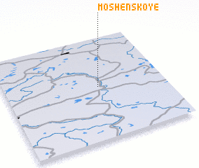 3d view of Moshenskoye