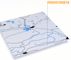 3d view of Pervoye Maya