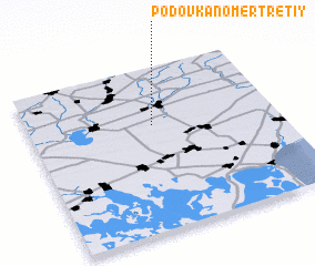 3d view of Podovka Nomer Tretiy