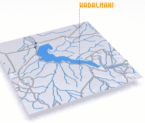 3d view of Wad al Māhī