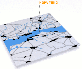 3d view of Marʼyevka