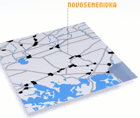 3d view of Novosemenivka