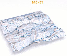 3d view of Dağköy