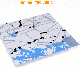 3d view of Novooleksiyivka