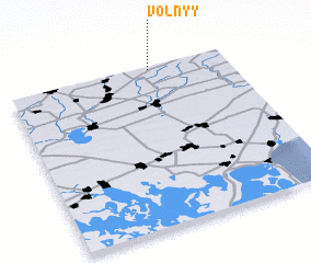 3d view of Volʼnyy