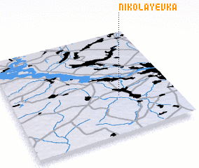 3d view of Nikolayevka