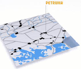 3d view of Petrivka