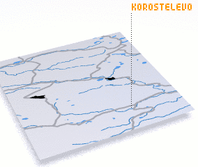 3d view of Korostelëvo