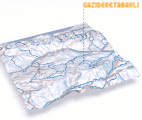 3d view of Gazideretabaklı