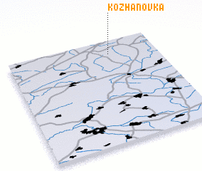 3d view of Kozhanovka