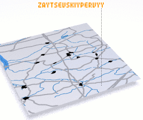 3d view of Zaytsevskiy Pervyy