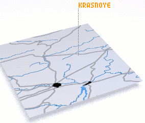 3d view of Krasnoye