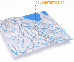 3d view of Golomoti Station