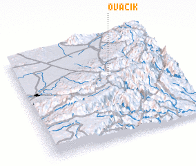 3d view of Ovacık