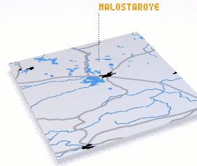 3d view of Malo-Staroye